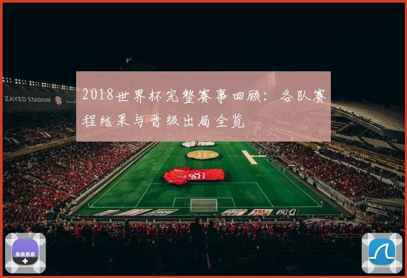 2018世界杯完整赛事回顾：各队赛程结果与晋级出局全览